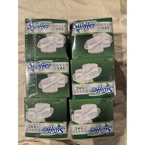 Swiffer Sweep + Vac OEM Replacement Filters - 12 Total - 2 Per Box - 6 Boxes